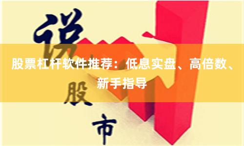股票杠杆软件推荐:低息实盘、高倍数、新手指导