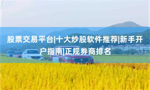 股票交易平台|十大炒股软件推荐|新手开户指南|正规券商排名
